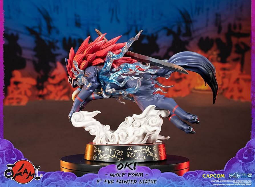 OKI フィギュア 大神 First 4 figure Amazon.co.jp: First4Figures - 大神 (オキ - オオカミフォーム